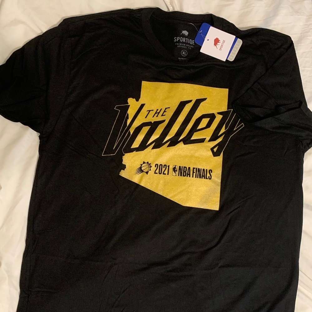 Phoenix Suns The Valley 2021 NBA finals Sportiqe T-shirt mens XL black